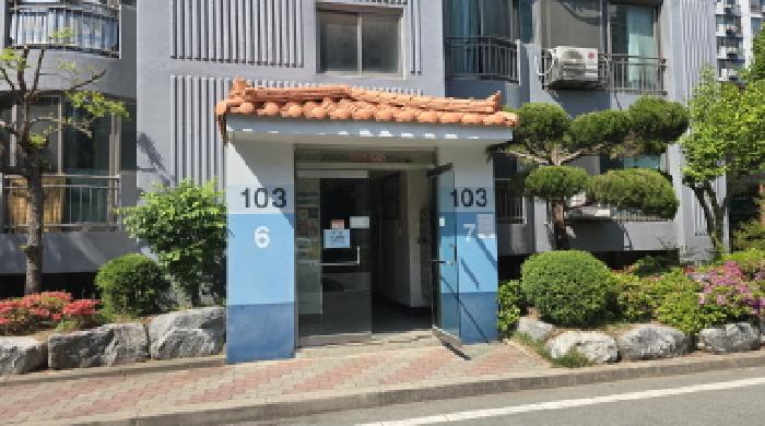 대구 북구 동천동 880-3. 103-1207 입구 전경