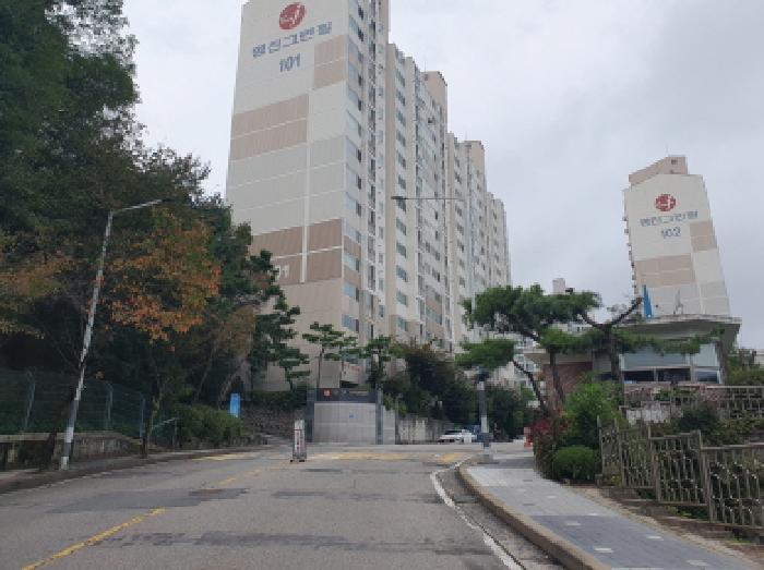 단지 진입로