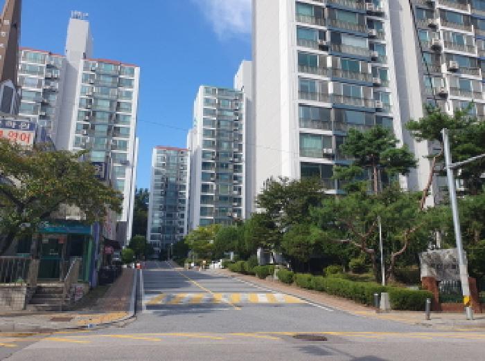 단지 진입로