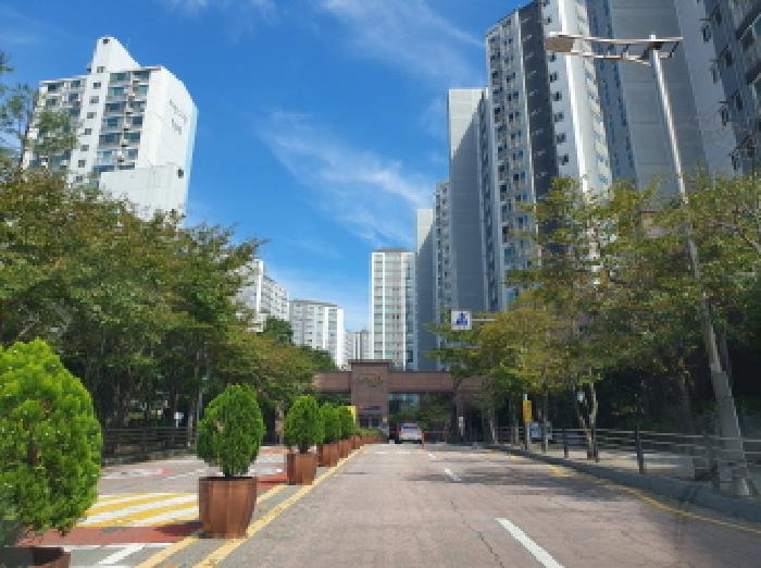 단지 진입로