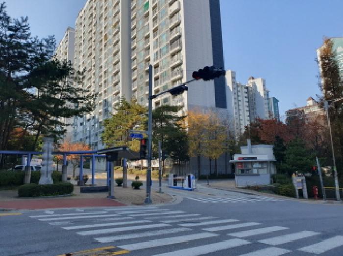 단지 진입로