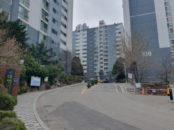 단지 진입로
