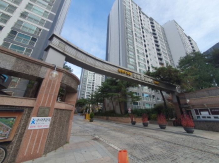 단지 진입로