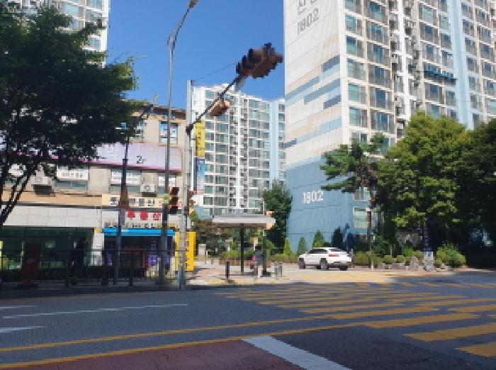 단지 진입로