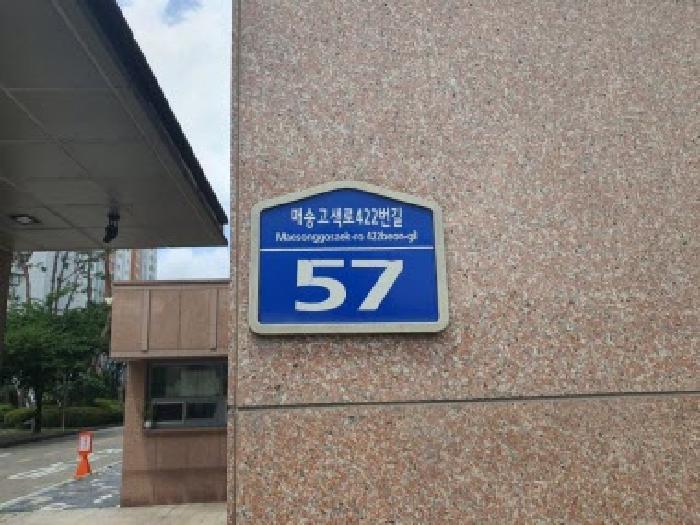 도로명 표지 현황