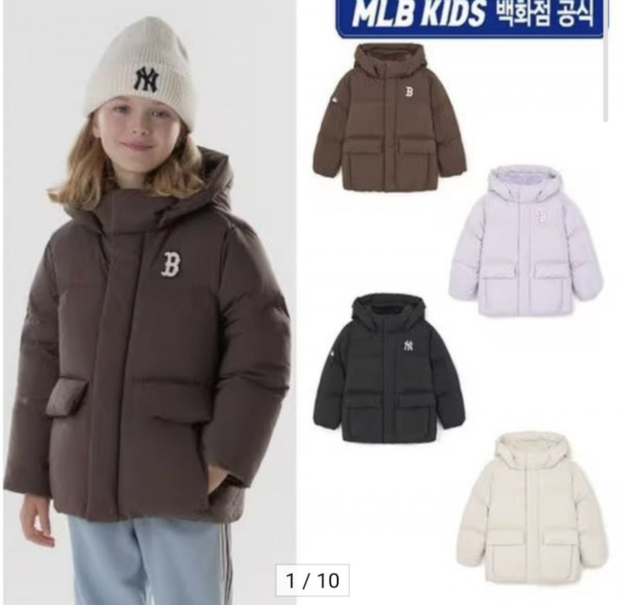 MLB키즈 베이직 스포티브 유로피안 덕 숏다운 (69,280원/무료)