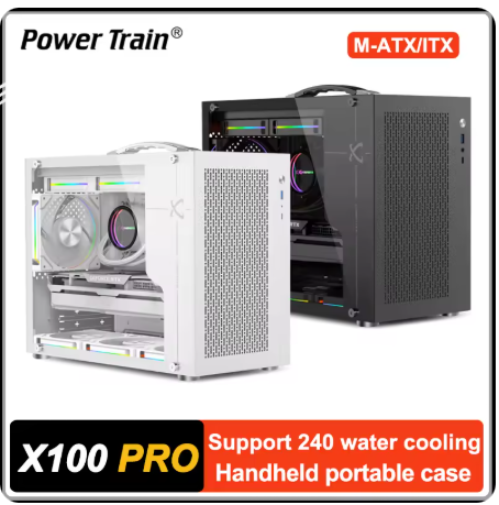 파워 트레인 X-Gamerx X100 Pro M-ATX 케이스