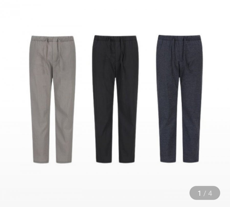 에디션 여름 사방스판 풀밴딩 바지 (24,540원/무료)