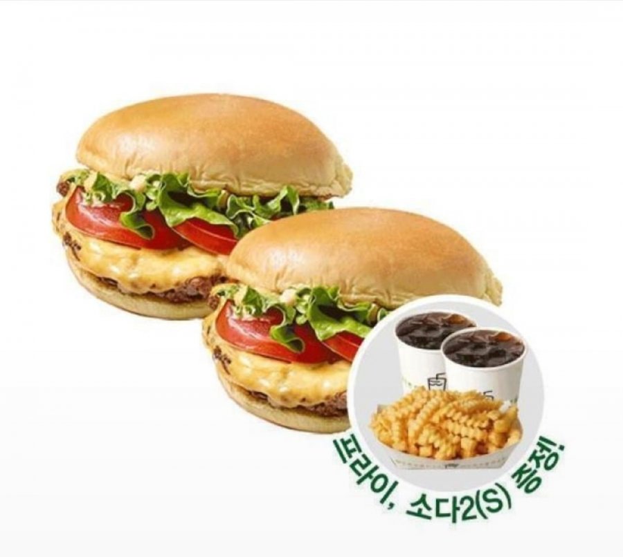 쉐이크쉑 Shack 베스트 2인 세트(18,400원/무배)