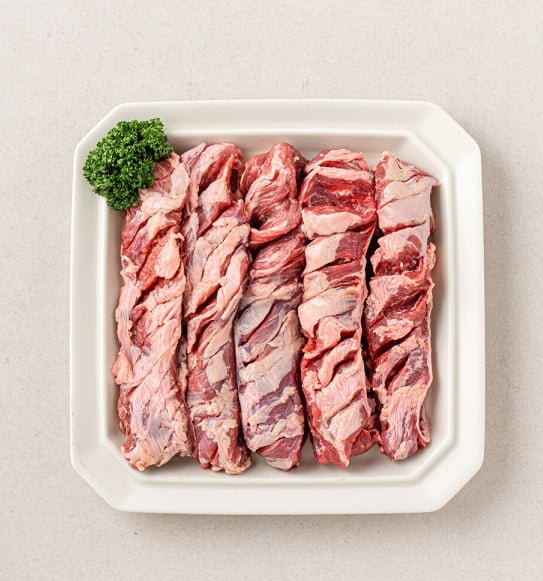 프리미엄 칼집 갈매기살 500g + 500g 총 1kg (14,960원 / 무료)