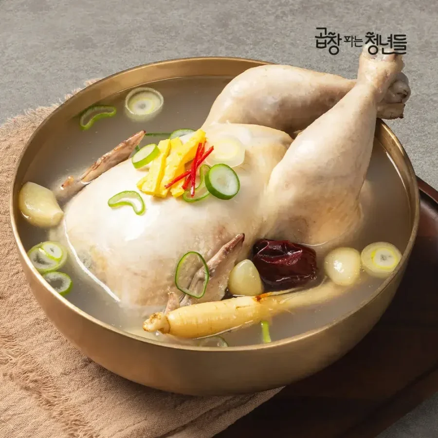 바르온 삼계탕 1kg x 2팩 (9,900원/무배)