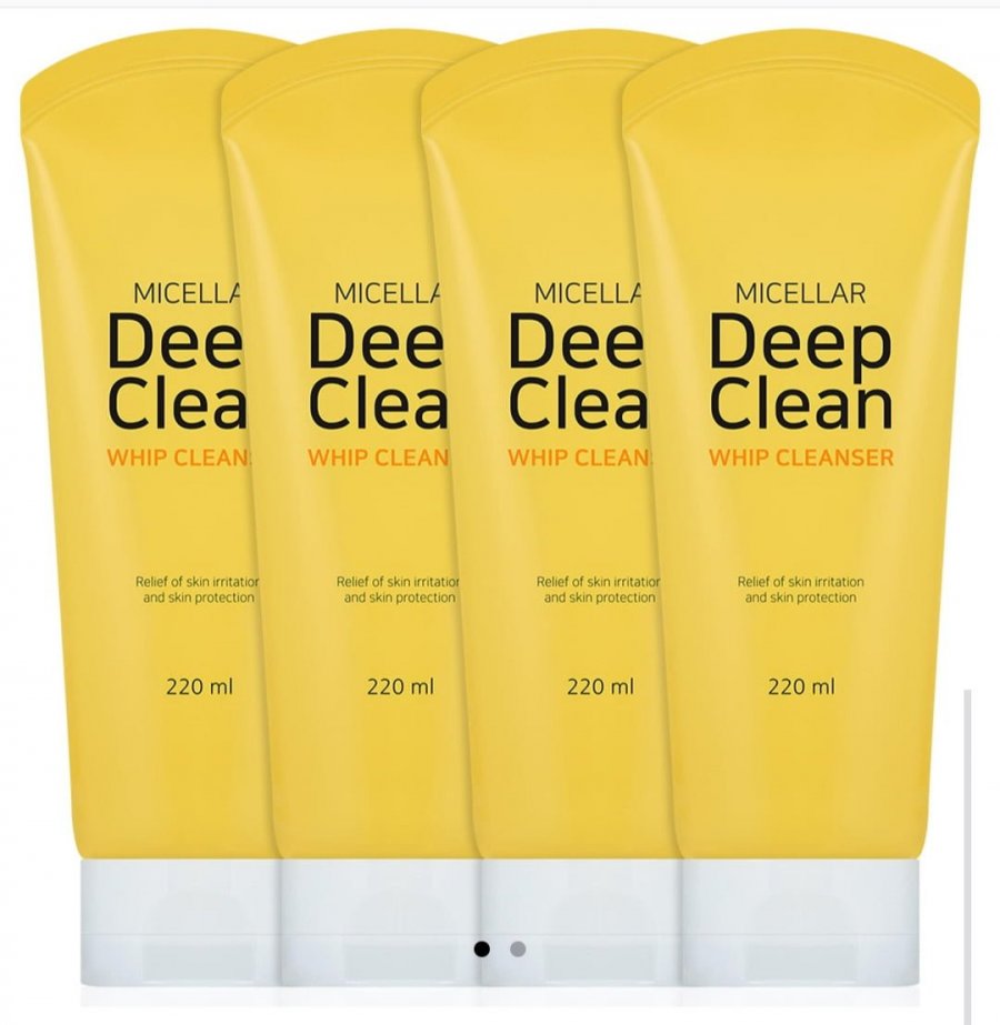 딥 폼클렌징 220ml 4개 (9,900원/무료)