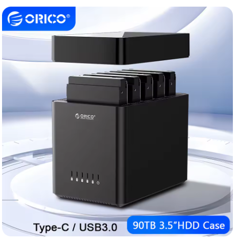 ORICO 5 베이 3.5인치 HDD 케이스