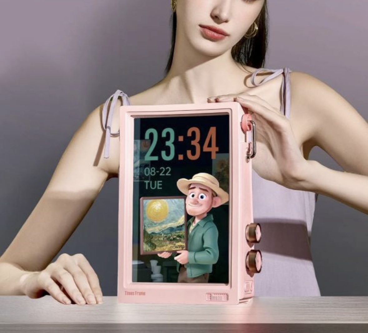 Divoom 액자프레임 TimesFrame DIY 디지털 액자
