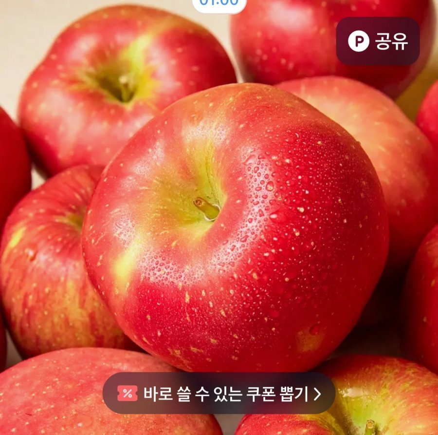 홍로사과 1kg (7,900원~/무료)