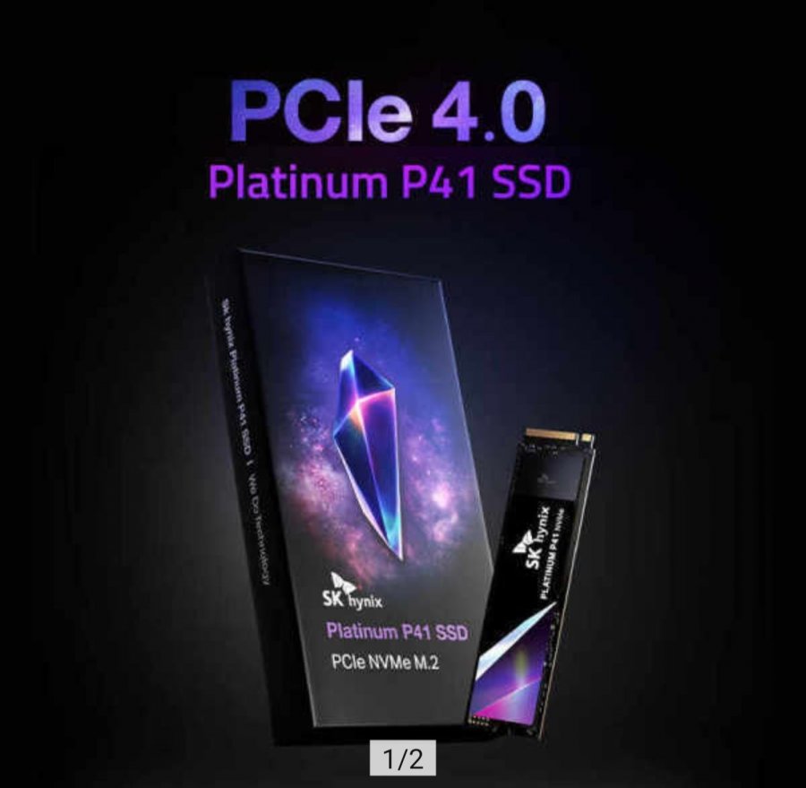 SK하이닉스 Platinum P41 NVMe SSD 2TB (카드 175,950원/무료)