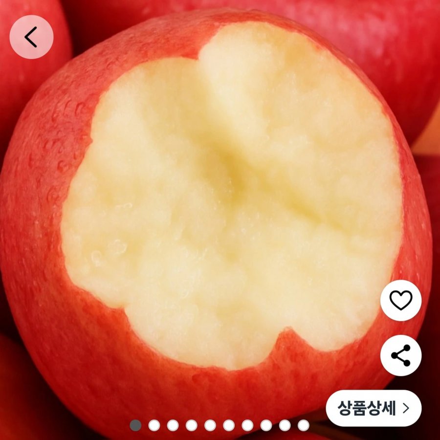 부사사과 한입과 2kg 실속 (9,800원/무료)