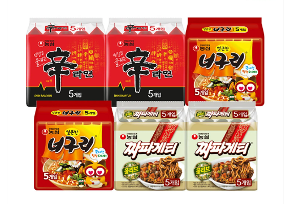 농심 신신너너짜짜 30입 (신라면10+너구리10+짜파게티10)