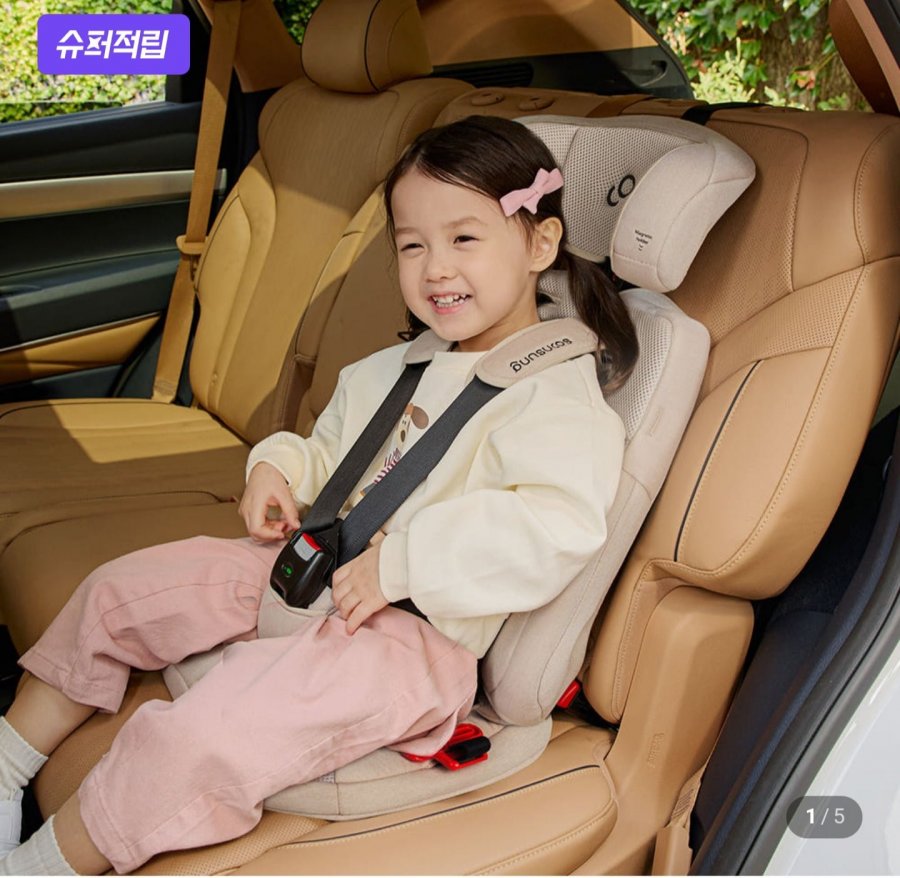 순성 빌리 프로 토들러 휴대용 카시트 ISOFIX (226,000원/무료)