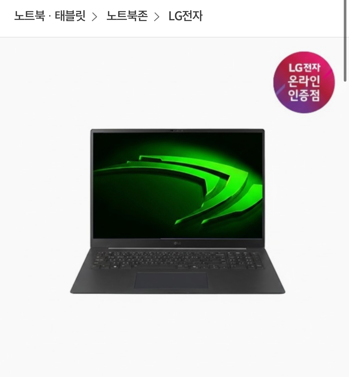 LG 그램 프로 17ZD90TR-EX7BK