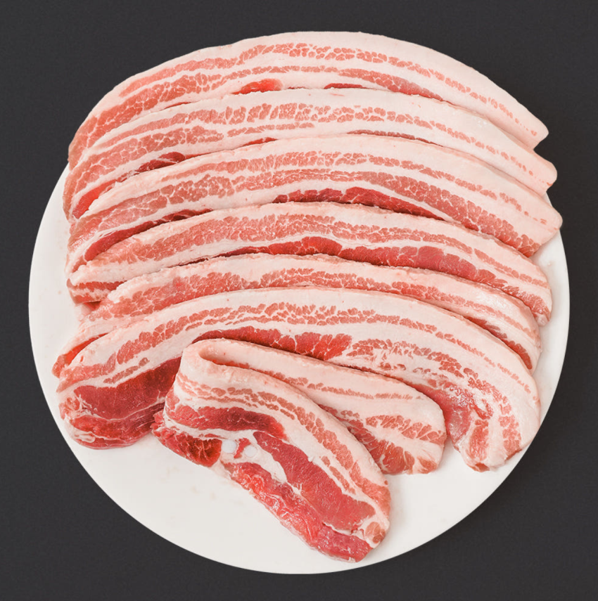 케이미트 삼겹살 1kg 9,900원 (원산지:스페인)