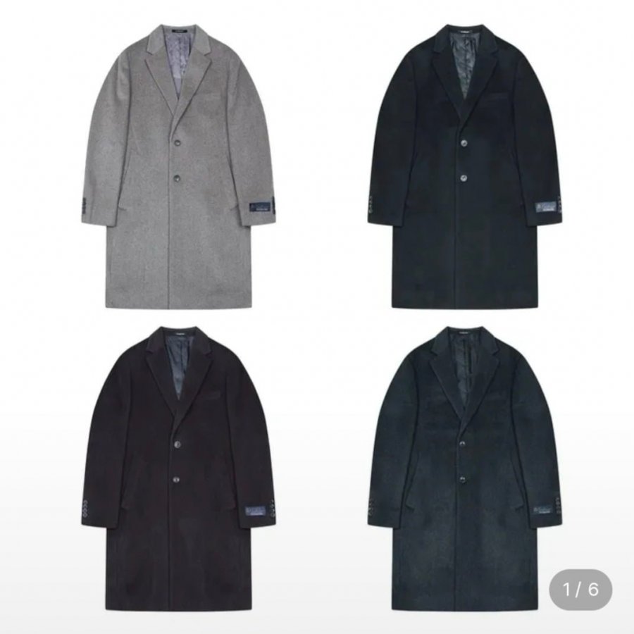파렌하이트 캐시미어 혼방 체스터코트 (80,830원/무배)