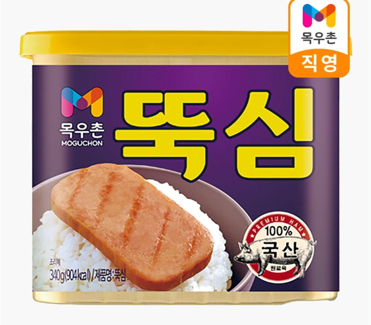 목우촌 뚝심 340g x 3개 (네멤 8,200원/무료)