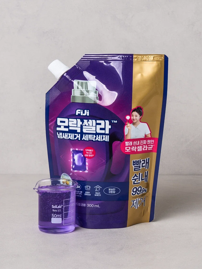 LG생건 빨래 쉰내제거 피지 모락셀라 세탁세제 리필 300ml (2,000원/3,000원)