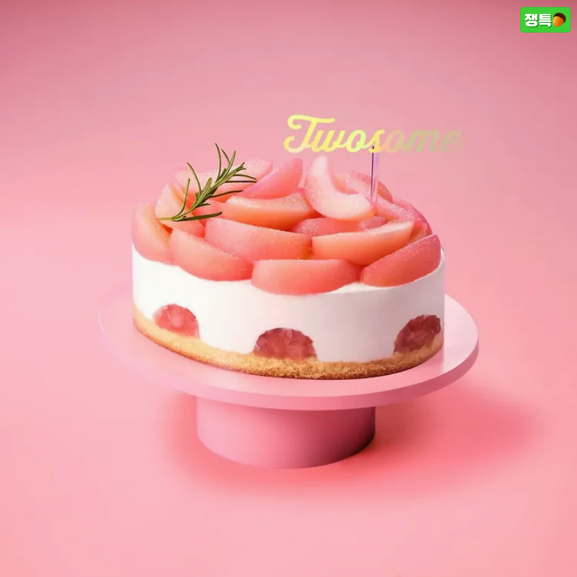 투썸플레이스 피치생 (3.8만원 케이크 교환권)