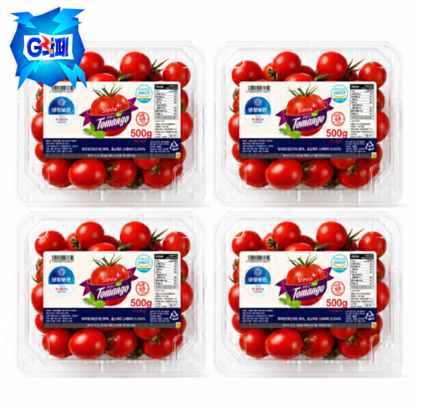 스테비아 대추 방울 토망고 500gX4팩 9,530원