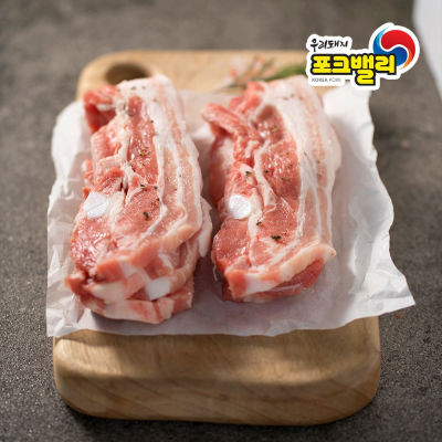 포크밸리 한돈 삼겹 1kg (17,900원/N+멤버 무료)
