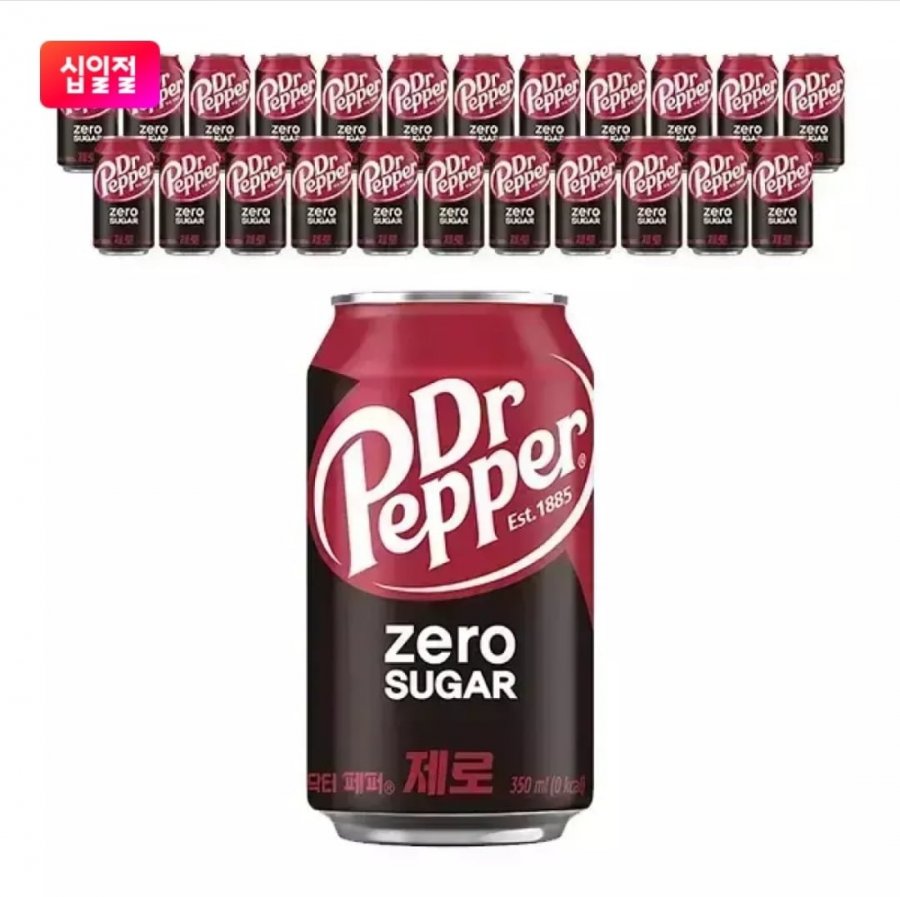 닥터페퍼 제로 350ml 24개 (10,380원/무료)