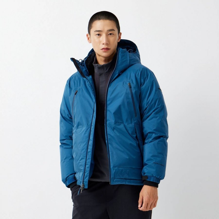 타이타늄 컬럼비아 옴니히트 마운틴 후드 방수 구스다운 157,850원/무료배송