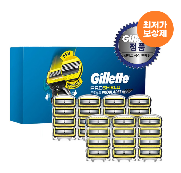 질레트 스킨텍 면도날 12입 외 (개당 2,570원꼴)