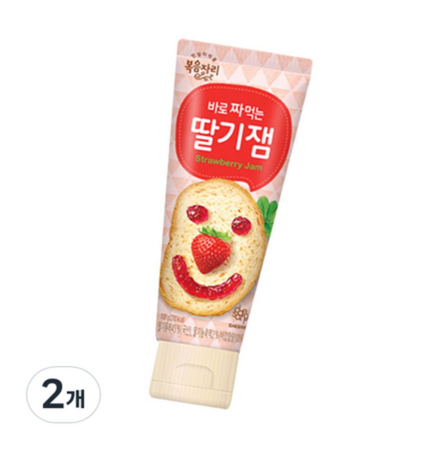 복음자리 바로 짜먹는 딸기잼, 100g, 2개 2,480원