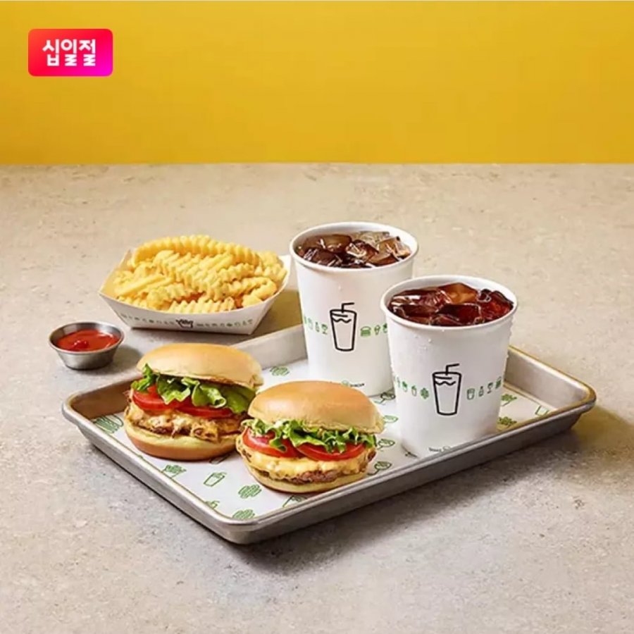쉐이크쉑 버거 세트 42% 할인 (17,300원/무료)