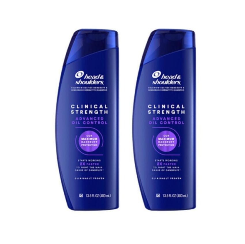 헤드앤숄더 클리니컬 스트렝스 오일 컨트롤 샴푸 400ml (보라) 2개 31,190원