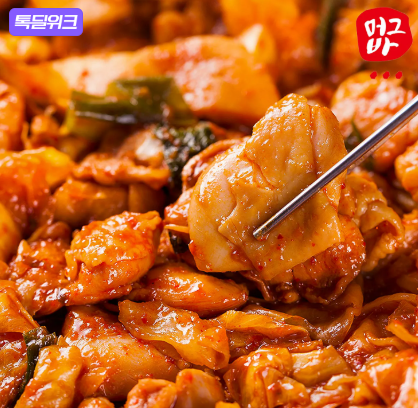 순살 춘천 닭갈비 650g x 4팩