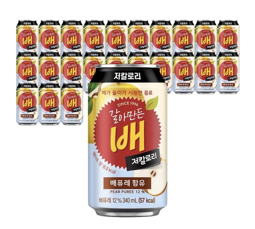 갈아만든 배 저칼로리 뚱캔 24개 10,270원