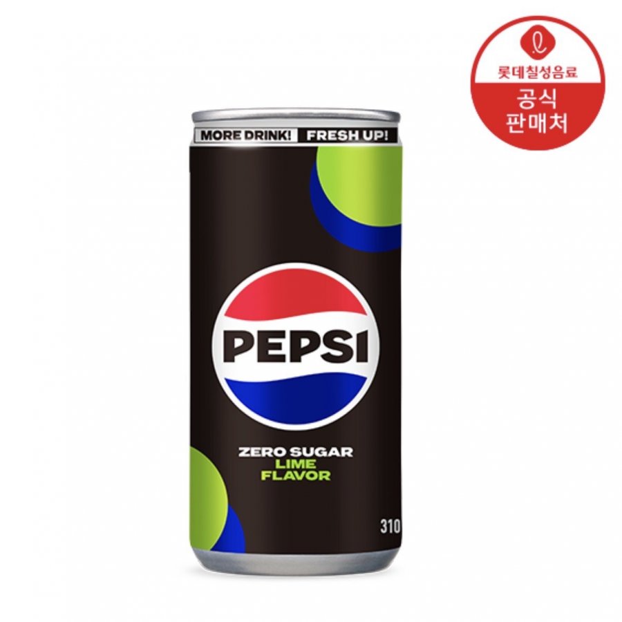 펩시콜라 제로슈거 라임 310ml 24캔 (11,910원/무료)