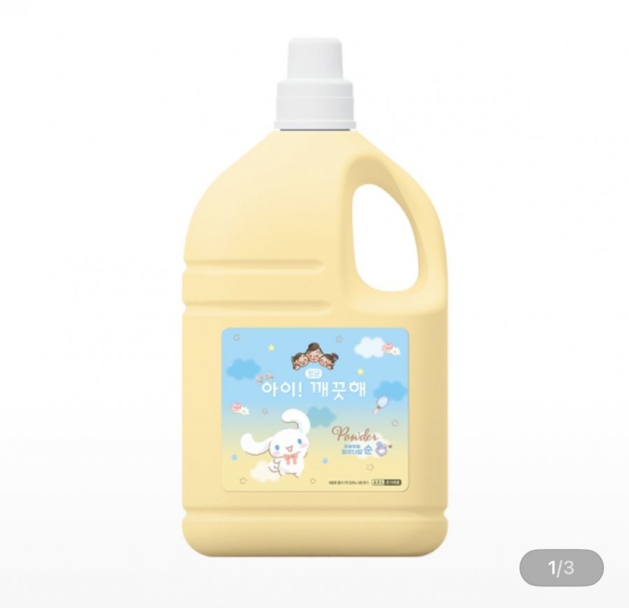 아이깨끗해X시나모롤 핸드워시 대용량 리필 4.5L 1개 (19,900원/무료)