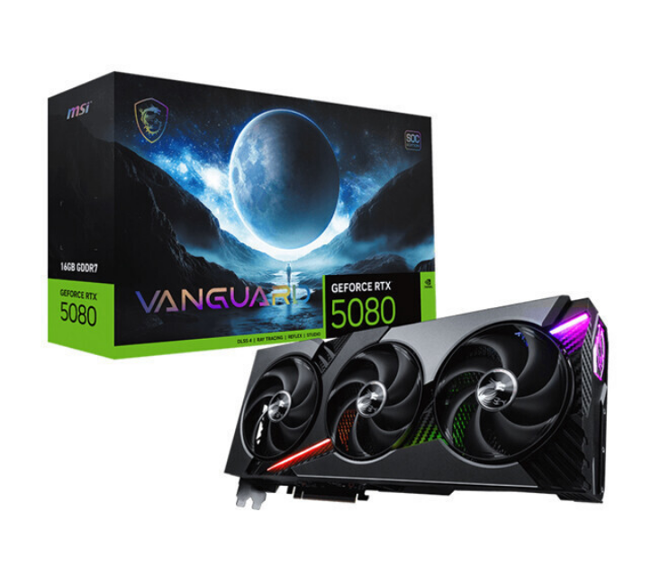 MSI 지포스 RTX 5080 뱅가드 하이퍼프로져 (체감 180만원대)