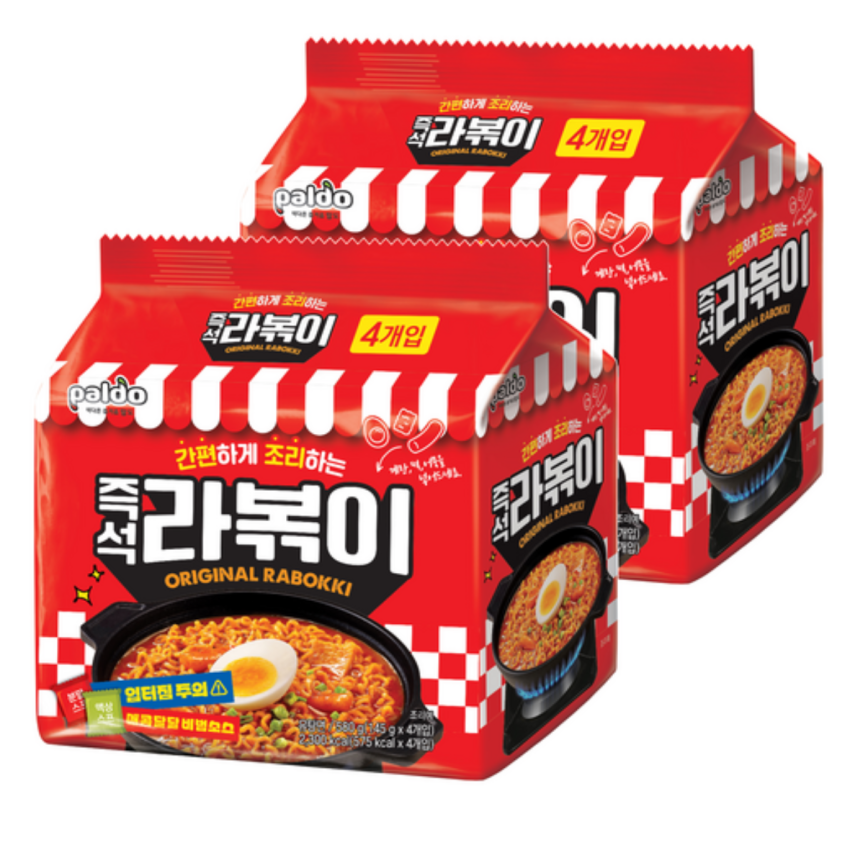 팔도 라볶이 봉지라면 145g, 8개 7,980원