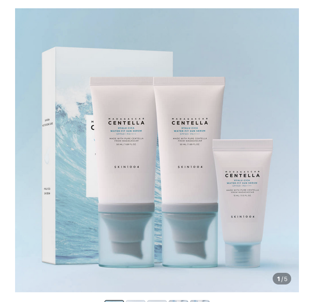 스킨1004 선세럼 2개 + 작은거 한개 (27,000원 + 적립금)