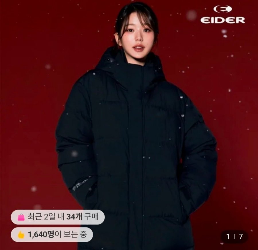 아이더 스테롤 S 윈드스토퍼 롱구스다운 (161,870원/무료배송)