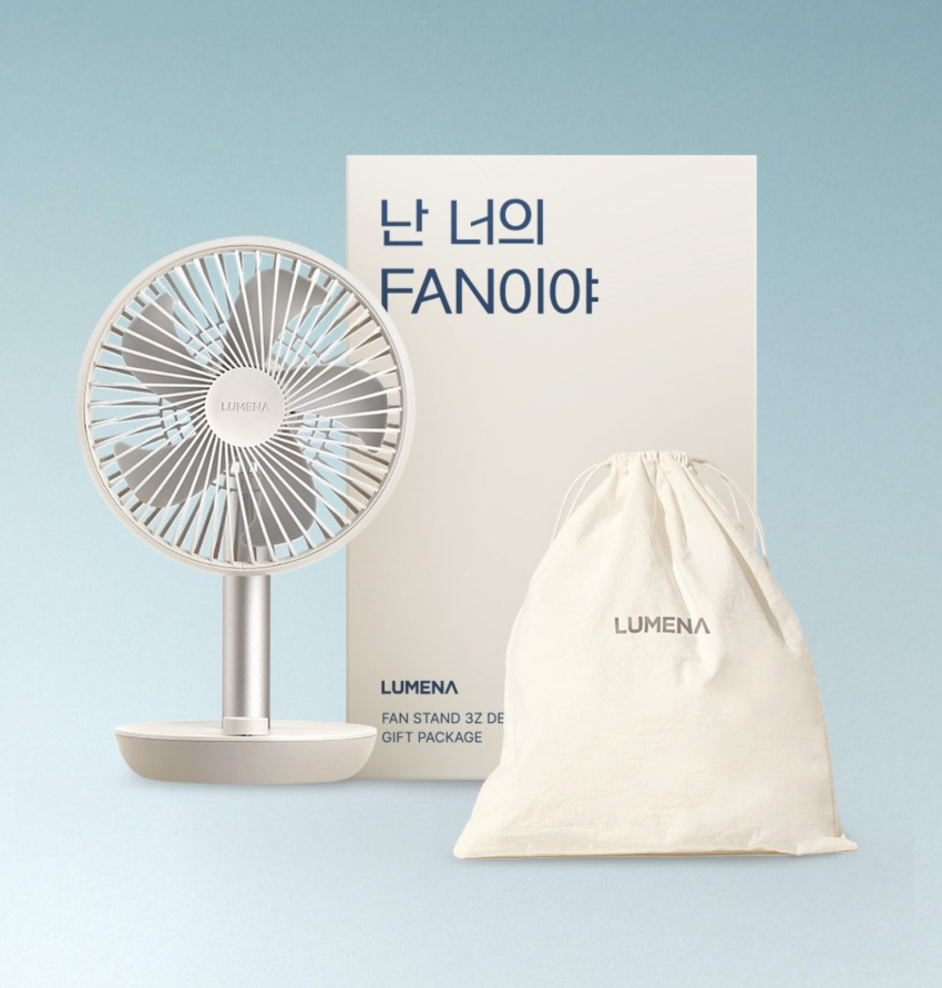 시간한정) 루메나 탁상용 무선 선풍기 FAN STAND 3Z