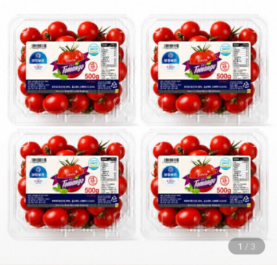 스테비아 대추 방울 토망고 500g 4팩 (10,710원/무료)