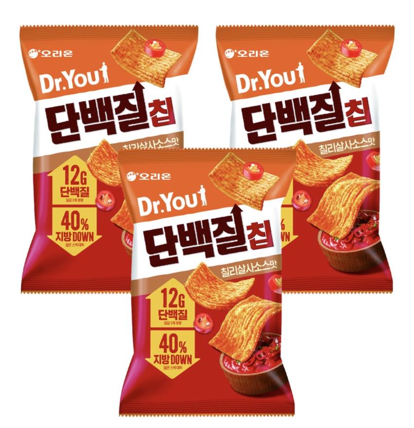 닥터유 단백질칩 3봉 3,870원