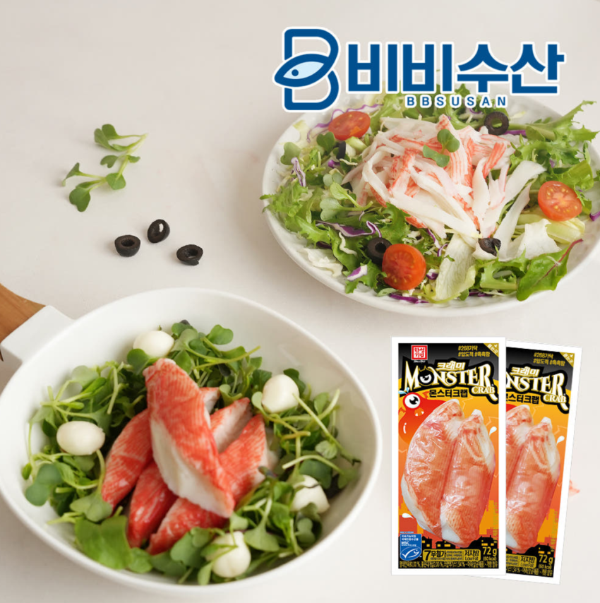 한성기업 몬스터크랩 72g 11개 7,900원