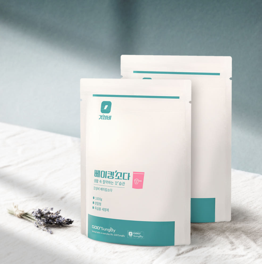 베이킹소다 1kg 2개 3,900원 (무배)